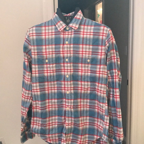 mens slim flannel